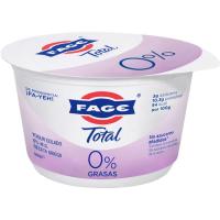Yogur griego total 0% mg FAGE, tarrina 500 g