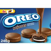 Galleta bañada de chocolate con leche OREO, caja 246 g