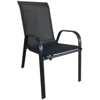 Silla irati 75x54x93cm,acero y textilene CAPRICE, 1ud.