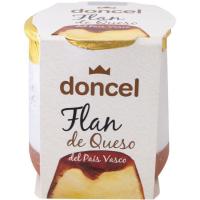Flan de queso DONCEL, tarro de barro 125 g