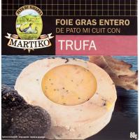 Foie gras de pato con trufa MARTIKO, tarrina 80 g