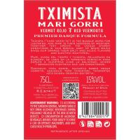 MARI GORRI bermut gorria, botila 75 cl