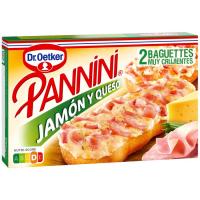 DR. OETKER urdaiazpiko eta gazta panniniak, sorta 2x125 g