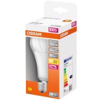 Bombilla Led E27 estándar regulable 21 W 2700k de luz cálida OSRAM, caja 1 ud