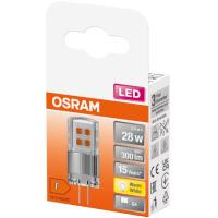Bombilla Led G4 2,6W luz cálida (2700k) OSRAM, 1 ud