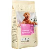 Alimento para perro mini cachorro EROSKI, saco 1,5 kg