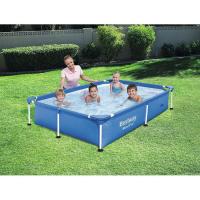 Piscina desmontable tubular infantil, 221x150x43 cm BESTWAY, 1 ud