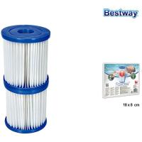 Cartucho filtro de depuradora tipo I, 58093 BESTWAY, 1 ud.