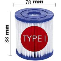 Cartucho filtro de depuradora tipo I, 58093 BESTWAY, 1 ud.