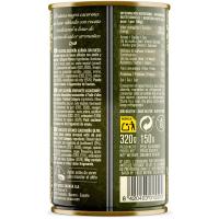 Aceitunas morenas del Sur sin hueso en aceite SARASA, lata 150 g