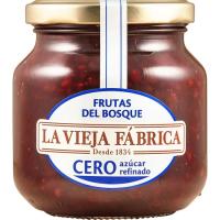 Mermelada fr. del bosque cero azúcar LA V. FÁBRICA, frasco 280 g