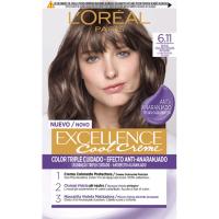 Tinte 6.11 rubio oscuro EXCELLENCE COOL CREME, caja 1 ud
