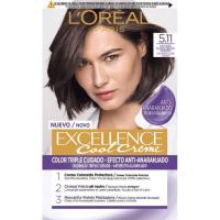 Tinte 5.11 castaño claro EXCELLENCE Color Cream, caja 1 ud
