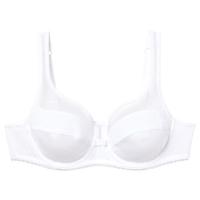 Sujetador mujer con aro algodón orgánico, blanco DIM, talla 95C