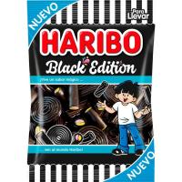 Regaliz Black Edition HARIBO, bolsa 100 g