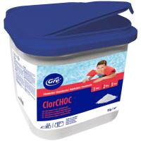 Cloro de choque granulado GRE, bote 5 kg