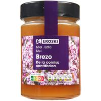 Miel de brezo Cornisa Cantábrica EROSKI, frasco 425 g