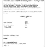 Chicle refresher de menta ORBIT, bolsa 67 g