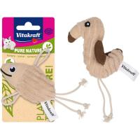 VITAKRAFT PURE NATURE katuentzako txori/arrain jostailua, sorta 1 ale
