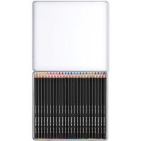 Lápices de madera, colores acuareables, super soft Noris STAEDTLER, caja 24 uds