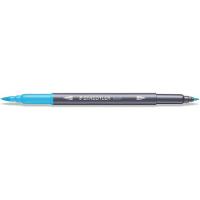 Rotulador Lettering doble punta: fina y pincel, multicolor STAEDTLER, pack 12 uds