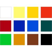 Tubo de pintura acrílica, 12 colores, Karat STAEDTLER, caja 12 uds