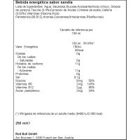 RED BULL angurri zaporeko edari energetikoa, lata 25 cl