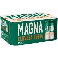 Cerveza SAN MIGUEL Magna, pack 12x33 cl
