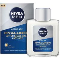 Bálsamo anti age Hyaluron NIVEA MEN, frasco 100 ml