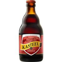 KASTEEL Rouge belgiar garagardoa, botila 33 cl
