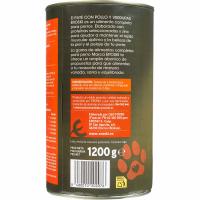 Alimento con pollo para perro EROSKI, lata 1,2 kg