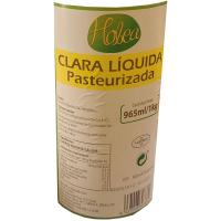 Clara de huevo pasteurizada HOBEA, botella 1 litro