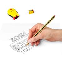 Lápiz de grafito 3 uds HB 2, goma de borrar y sacapuntas Noris STAEDTLER, 1 ud