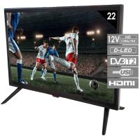TV Led 22" HD con adaptador 12 Voltios 22112V BSL