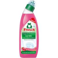 Limpiaor wc gel olor frambuesa FROGGY, botella 750 ml