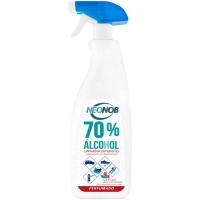 Limpiador con alcohol 70% NEONOB, pistola 1 litro