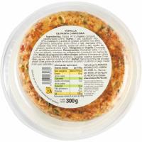 EROSKI patata tortilla baserriko arrautzekin, 1 ale, 300 g