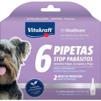 Pipeta dimeticona para perro s VITAKRAFT, caja 6 uds