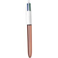 Bolígrafo de 4 colores, cuerpo Rose Gold BIC, 1 ud