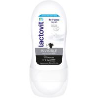 Desodorante invisible LACTOVIT, roll on 50 ml