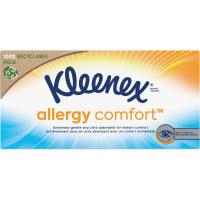 Pañuelo facial Allergy KLEENEX, caja 56 uds