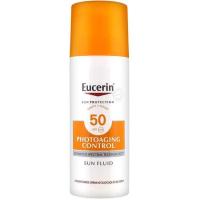 Fotoprotector sun fluid control SPF50 EUCERIN, dosificador 50 ml