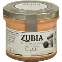 Mousse de pato con boletus ZUBIA, frasco 100 g