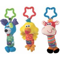 Trio amiguitos colgante sonajero, edad rec: de 0 a 2 años Tinkle trio PLAYGRO