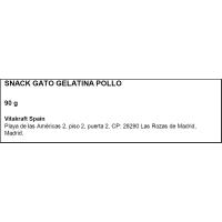 Snack jelly de pollo y pavo para gato VITAKRAFT, caja 90 g