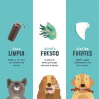 Snack dental para perro mediano EDGARD&COOPER, paquete 175 g