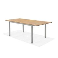 Mesa extensible, aluminio KINGSBURY, 150/200x90x75 cm