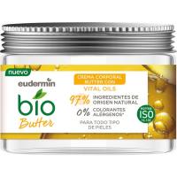 Crema corporal hidratante bio butter EUDERMIN, tarro 300 ml