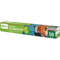 BAYECO aluminio paper lisoa, bilkaria 50 m
