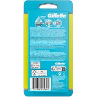 Maquinilla desechable GILLETTE SENSOR 3 COOL, pack 4+1 ud